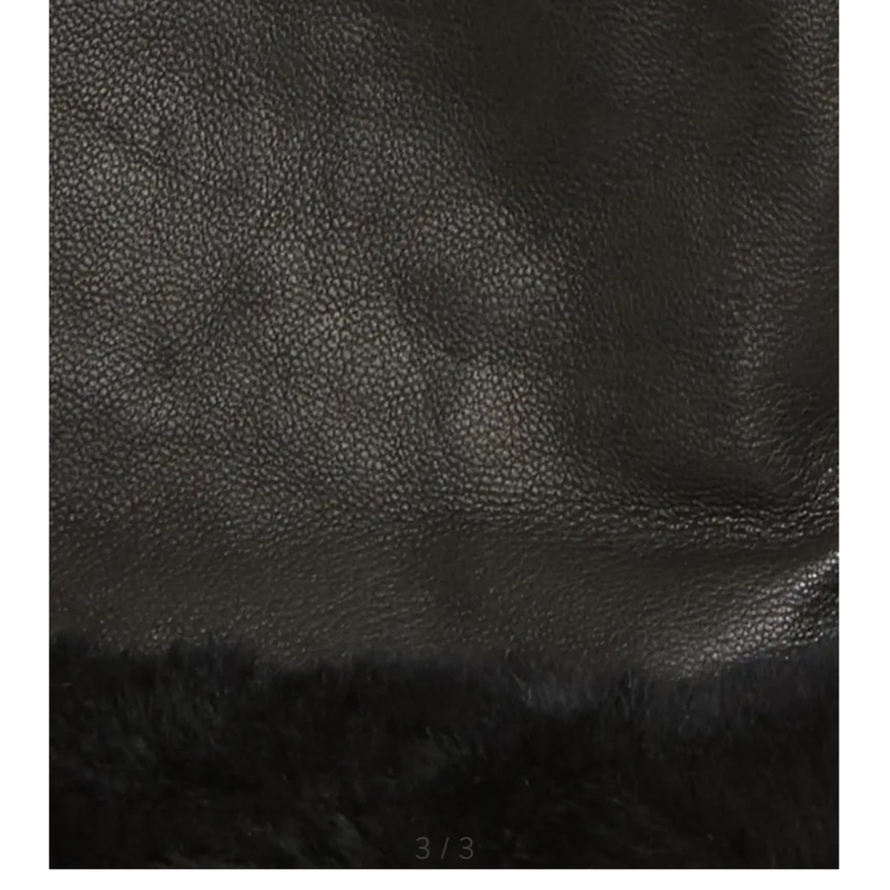 Ugg Genuine Shearling Leather Tech Gloves - image 2